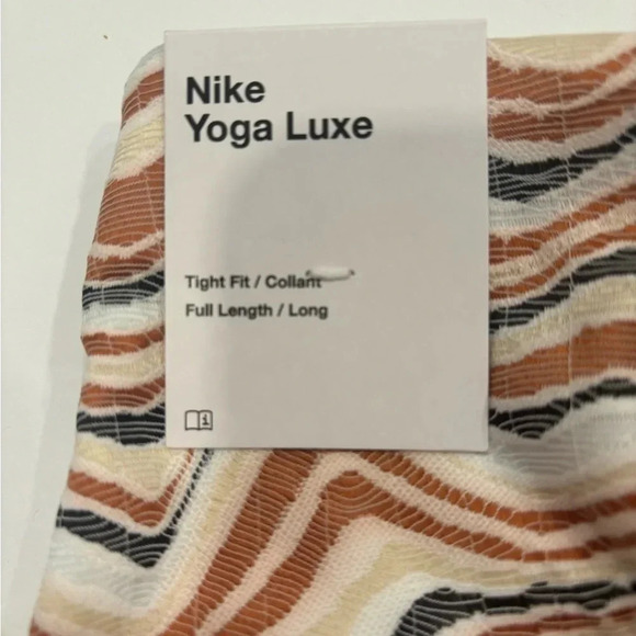 Nike Yoga Luxe Tight Fit Woman’s Pants Size 1 X - Picture 3 of 11